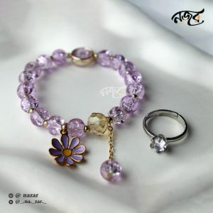 Flower charm Bracelet Band