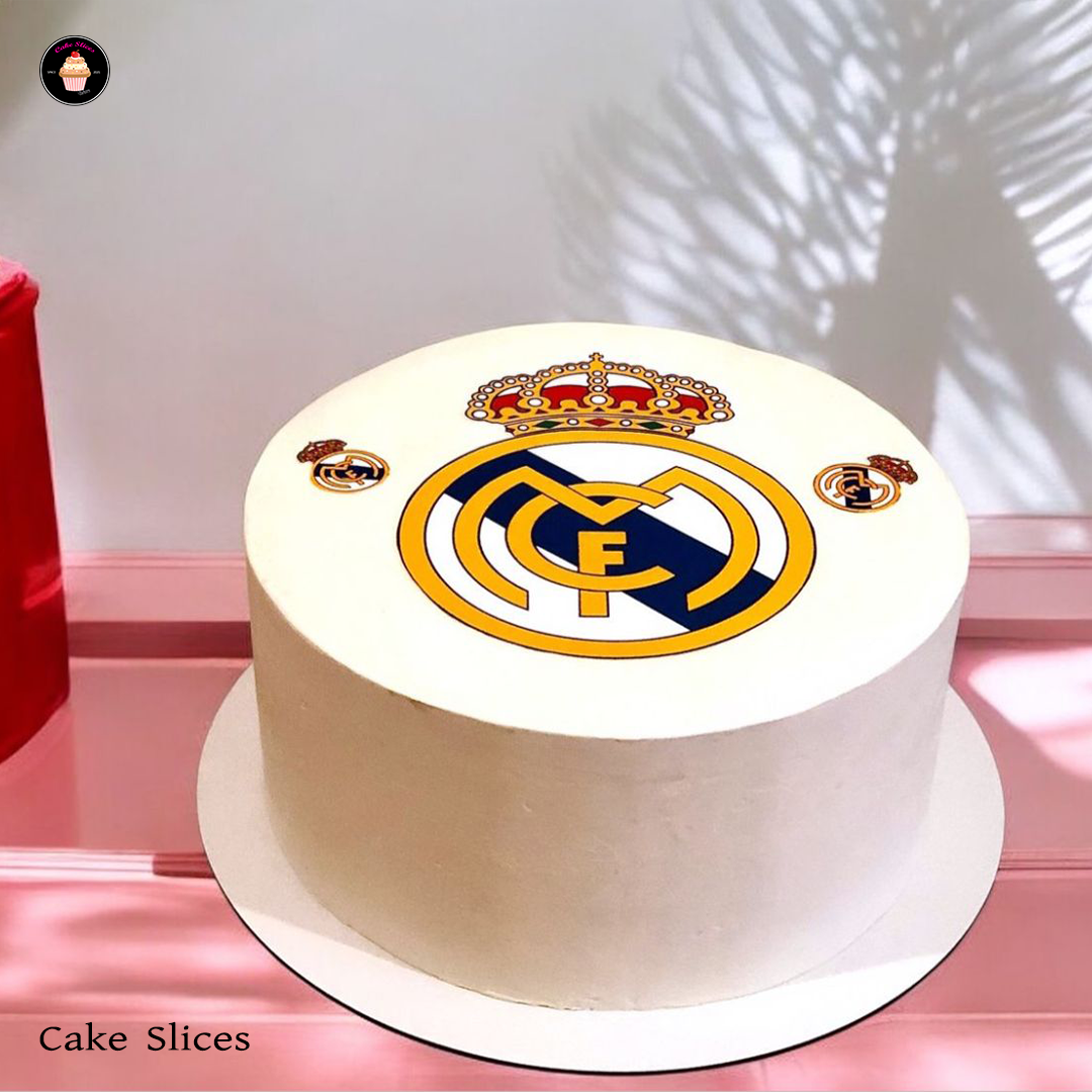 Real Madrid Football Club Theme Cake