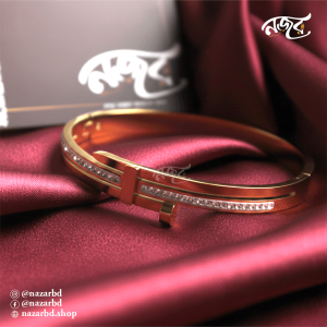 Luxe spike bangle bracelet