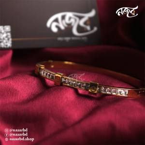 Stone Studded Bangle Bracelet