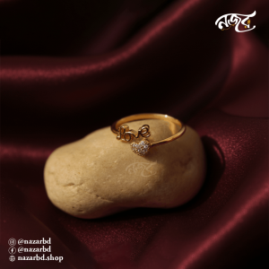 Love & Heart Shaped Open Ring