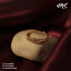 Dual-Layer Crystal Ring