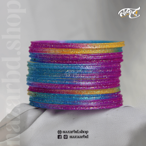 Multi Colour Glass Bangles