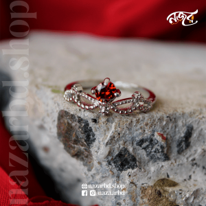 Red Pearl Vintage Ring