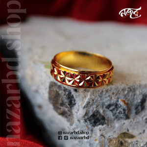 Golden Theme Simple Ring 5